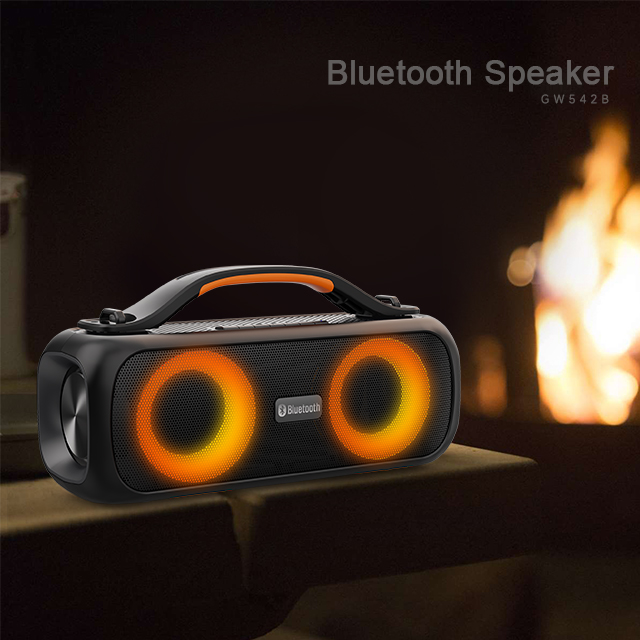 GW542B Dynamic Lighting Bluetooth Speakers fits every point you need
